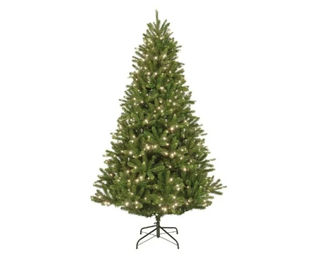 Everlands kunstkerstboom Bromont fir LED 460 lampjes - 180cm - afbeelding 1