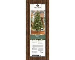 Everlands kunstkerstboom Bromont fir LED 540 lampjes - 210cm - afbeelding 2