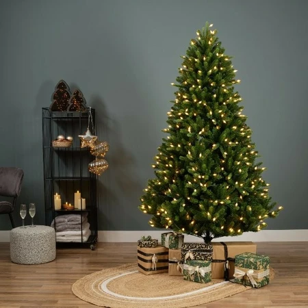 Everlands kunstkerstboom Bromont fir vintage lights 320 lampjes - 180cm - afbeelding 5