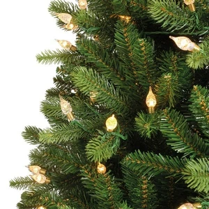 Everlands kunstkerstboom Bromont fir vintage lights 400 lampjes - 210cm - afbeelding 6