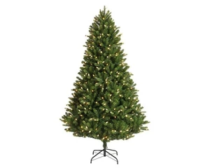 Everlands kunstkerstboom Bromont fir vintage lights 400 lampjes - 210cm - afbeelding 1