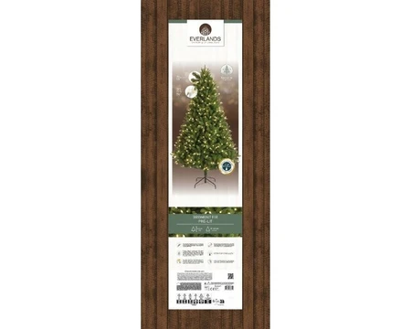 Everlands kunstkerstboom Bromont fir vintage lights 520 lampjes - 240cm - afbeelding 2