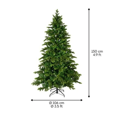 Everlands kunstkerstboom Galloway spruce - 150cm - afbeelding 6