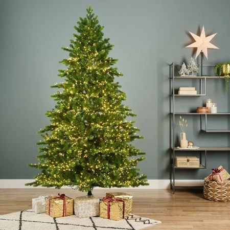 Everlands kunstkerstboom Galloway spruce LED 4000 lampjes - 210cm - afbeelding 5