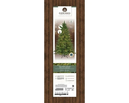 Everlands kunstkerstboom Galloway spruce LED 4000 lampjes - 210cm - afbeelding 2