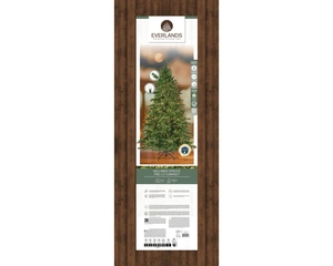 Everlands kunstkerstboom Galloway spruce LED 5400 lampjes - 240cm - afbeelding 2