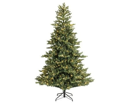 Everlands kunstkerstboom Geneva fir LED 600 lampjes - 225cm - afbeelding 1