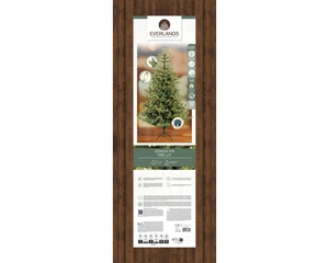 Everlands kunstkerstboom Geneva fir micro LED 540 lampjes - 210cm - afbeelding 2