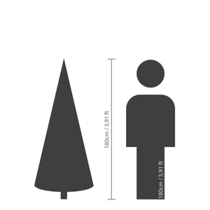 Everlands kunstkerstboom Grandis fir - 180cm - afbeelding 8