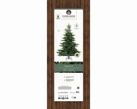Everlands kunstkerstboom Grandis fir - 240cm - afbeelding 2
