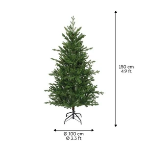 Everlands kunstkerstboom Greenhill fir - 150cm - afbeelding 6