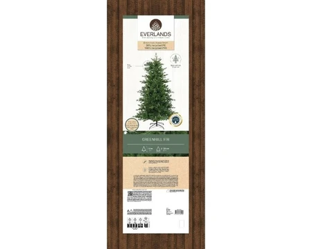 Everlands kunstkerstboom Greenhill fir - 180cm - afbeelding 2