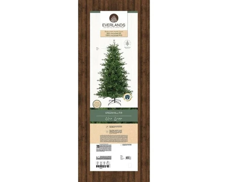 Everlands kunstkerstboom Greenhill fir - 210cm - afbeelding 2