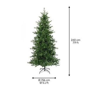 Everlands kunstkerstboom Greenhill fir - 240cm - afbeelding 6