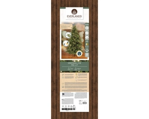 Everlands kunstkerstboom Greenhill fir LED 400 lampjes - 180cm - afbeelding 2