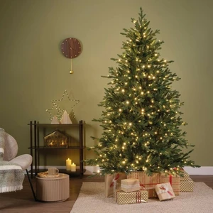 Everlands kunstkerstboom Greenhill fir LED 600 lampjes - 240cm - afbeelding 5