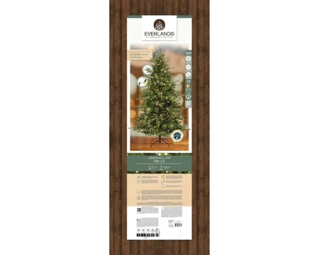 Everlands kunstkerstboom Greenhill fir LED 600 lampjes - 240cm - afbeelding 2