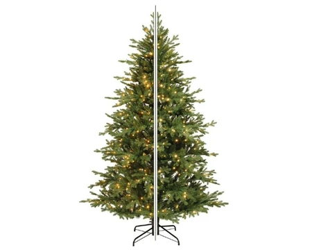 Everlands kunstkerstboom Greenhill fir LED 600 lampjes - 240cm - afbeelding 6