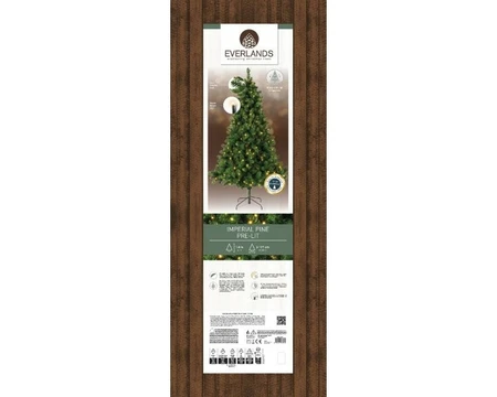 Everlands kunstkerstboom Imperial boom LED 260 lampjes - 180cm - afbeelding 2