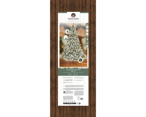 Everlands kunstkerstboom Imperial pine snowy LED 460 lampjes - 240cm - afbeelding 2