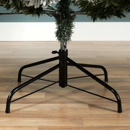 Everlands kunstkerstboom Imperial pine snowy LED 460 lampjes - 240cm - afbeelding 3