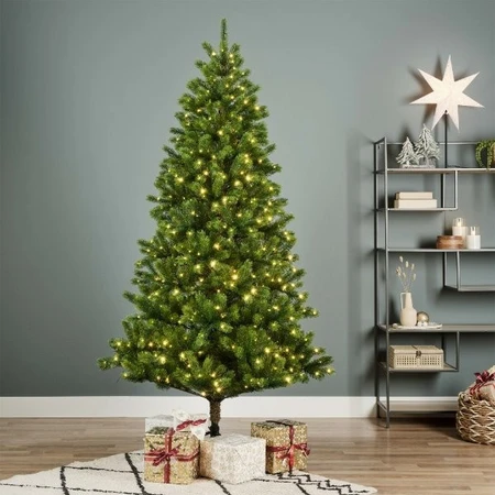Everlands kunstkerstboom Kenmore fir micro LED 700 lampjes - 240cm - afbeelding 5
