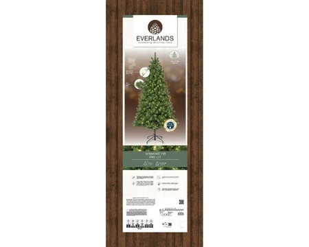 Everlands kunstkerstboom Kenmore fir micro LED 700 lampjes - 240cm - afbeelding 2