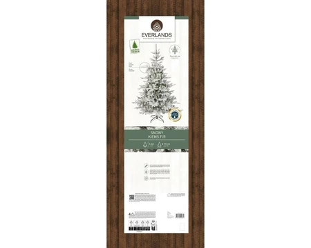 Everlands kunstkerstboom Kiens fir snowy - 180cm - afbeelding 3