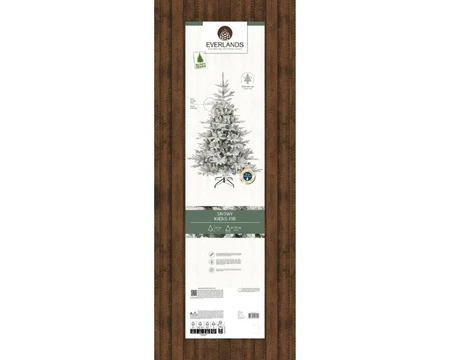 Everlands kunstkerstboom Kiens fir snowy - 210cm - afbeelding 3