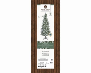 Everlands kunstkerstboom Killington fir frosted - 210cm - afbeelding 2