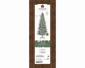 Everlands kunstkerstboom Killington fir frosted - 240cm - afbeelding 2