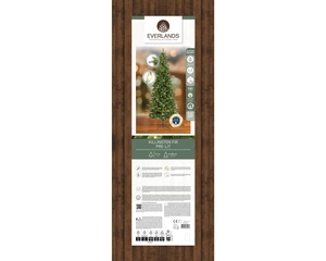Everlands kunstkerstboom Killington fir micro LED 380 lampjes - 210cm - afbeelding 2