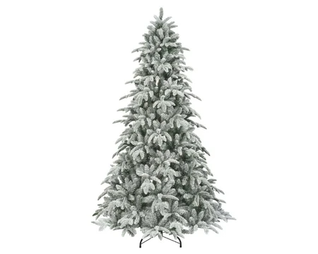 Everlands kunstkerstboom Levi fir snowy - 180cm - afbeelding 1
