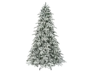 Everlands kunstkerstboom Levi fir snowy - 210cm - afbeelding 1