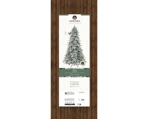 Everlands kunstkerstboom Levi fir snowy - 240cm - afbeelding 3