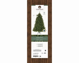 Everlands kunstkerstboom Malmo spruce frosted - 180cm - afbeelding 5