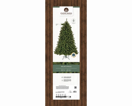 Everlands kunstkerstboom Malmo spruce frosted - 210cm - afbeelding 5