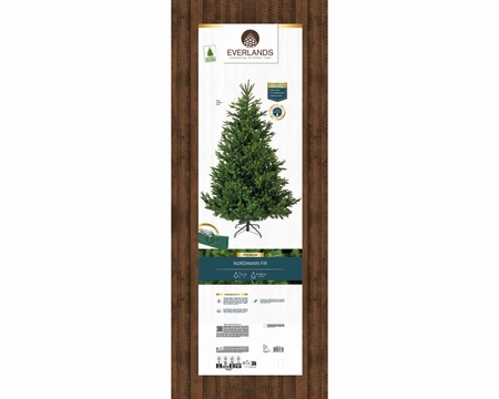 Everlands kunstkerstboom Nordmann fir - 210cm - afbeelding 2