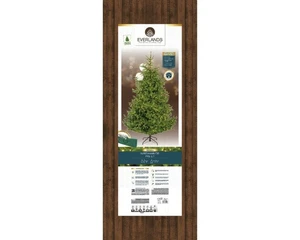 Everlands kunstkerstboom Nordmann fir micro LED 1200 lampjes - 240cm - afbeelding 2