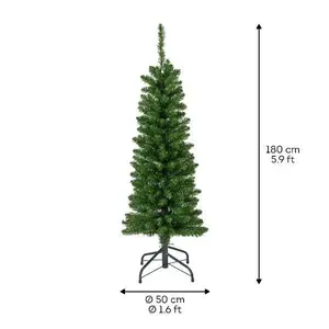 Everlands kunstkerstboom Pencil pine - 180cm - afbeelding 6