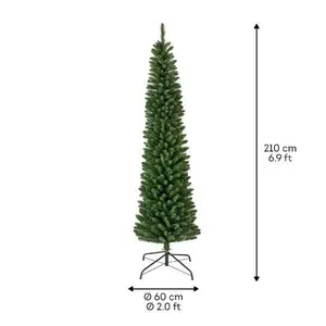 Everlands kunstkerstboom Pencil pine - 210cm - afbeelding 6