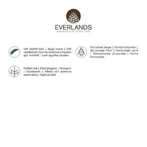 Everlands kunstkerstboom Pencil pine - 210cm - afbeelding 7