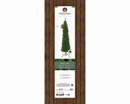 Everlands kunstkerstboom Pencil pine - 240cm - afbeelding 2
