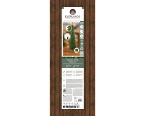 Everlands kunstkerstboom Pencil Pine LED 200 lampjes - 180cm - afbeelding 2