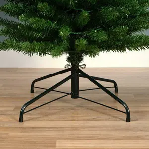 Everlands kunstkerstboom Pencil Pine LED 380 lampjes - 240cm - afbeelding 4