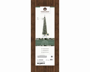 Everlands kunstkerstboom Pencil pine snowy - 210cm - afbeelding 2