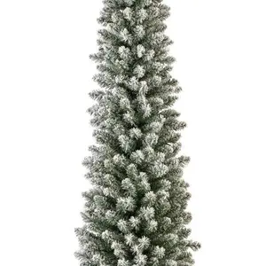 Everlands kunstkerstboom Pencil pine snowy - 210cm - afbeelding 3