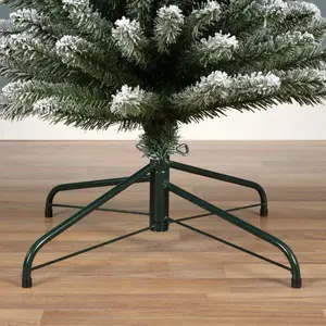Everlands kunstkerstboom Pencil pine snowy - 240cm - afbeelding 4