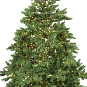 Everlands kunstkerstboom Rossland fir LED 1800 lampjes - 180cm - afbeelding 3