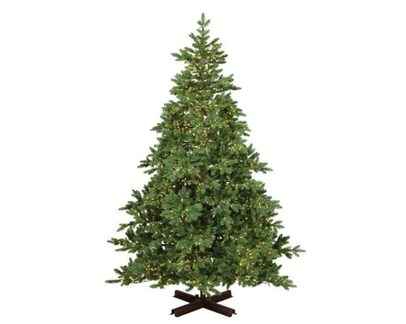 Everlands kunstkerstboom Rossland fir LED 1800 lampjes - 180cm - afbeelding 1